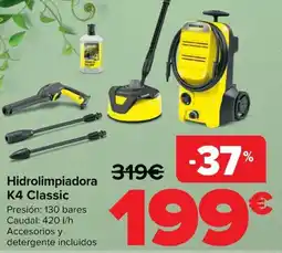 Carrefour KERCHER Hidrolimpiadora K4 Classic oferta
