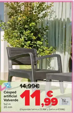 Carrefour Césped artificial Valverde oferta