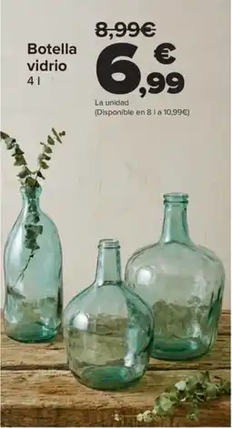 Carrefour Botella vidrio oferta