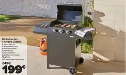 Carrefour Barbacoa gas 3 fuegos Cazorla oferta