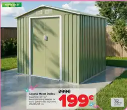 Carrefour Caseta Metal Dallas oferta