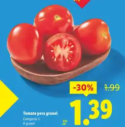 Lidl Tomate pera granel oferta