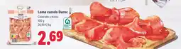 Lidl Lomo curado Duroc oferta