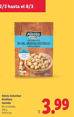 Lidl ALESTO Selection Avellana tostada oferta