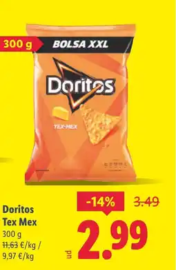 Lidl DORITOS Tex Mex oferta
