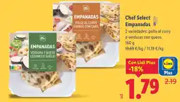 Lidl Chef Select Empanadas oferta