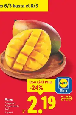 Lidl Mango oferta