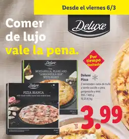 Lidl DELUXE Pizza oferta