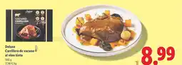Lidl DELUXE Carrillera de vacuno al vino tinto oferta
