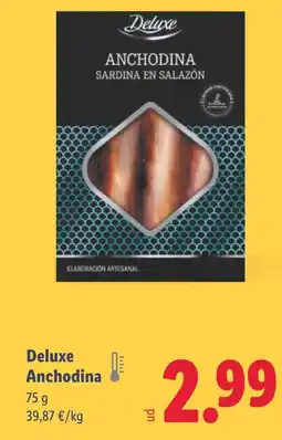 Lidl DELUXE Anchodina oferta