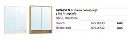 IKEA Blanco - armario con espejo y luz integrada oferta
