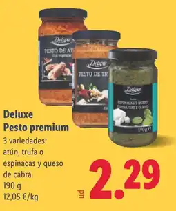 Lidl DELUXE Pesto premium oferta
