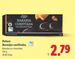 Lidl DELUXE Naranjas confitadas oferta