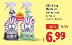 Lidl CILLIT BANG Multiusos quitagrasas oferta