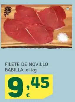 HiperDino Filete de novillo babilla oferta