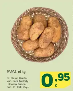 HiperDino Papas oferta