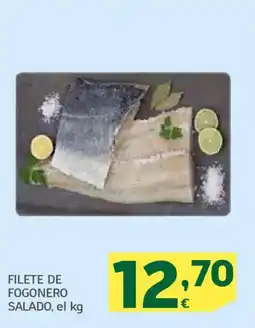 HiperDino Filete de fogonero salado oferta