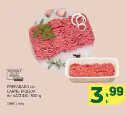 HiperDino Preparado de carne molida de vacuno oferta