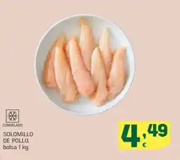 HiperDino Solomillo de pollo oferta