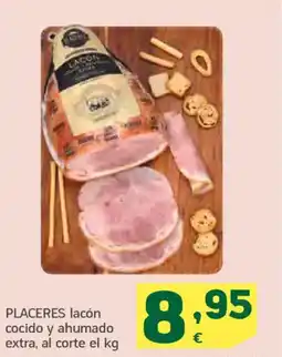 HiperDino PLACERES lacón cocido y ahumado extra oferta