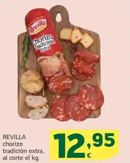 HiperDino REVILLA chorizo tradición extra oferta