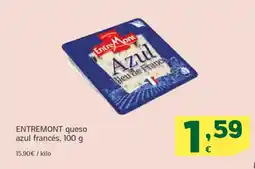 HiperDino ENTREMONT queso azul francés oferta