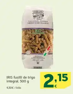 HiperDino IRIS fusilli de trigo integral oferta