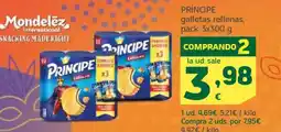 HiperDino PRÍNCIPE galletas rellenas oferta