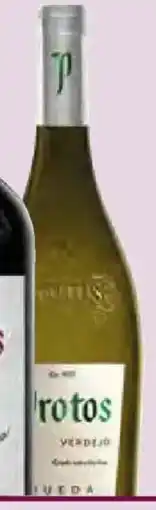 HiperDino PROTOS vino blanco Verdejo oferta