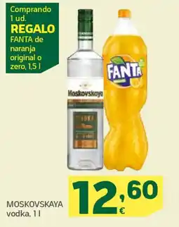 HiperDino MOSKOVSKAYA vodka oferta