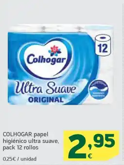 HiperDino COLHOGAR papel higiénico ultra suave oferta
