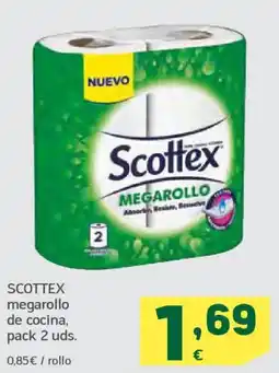 HiperDino SCOTTEX megarollo de cocina oferta