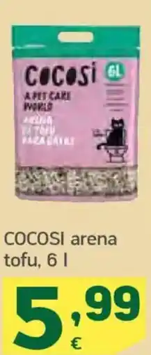 HiperDino COCOSI arena tofu oferta