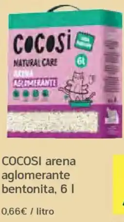 HiperDino COCOSI arena aglomerante bentonita oferta