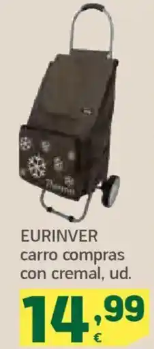 HiperDino EURINVER carro compras con cremal oferta