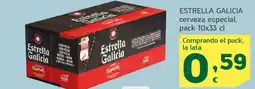 HiperDino ESTRELLA GALICIA cerveza especial oferta