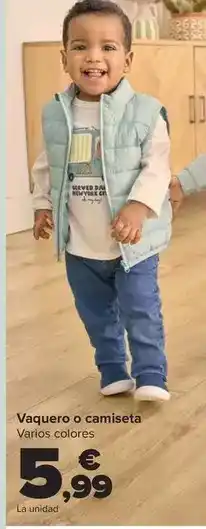 Tex - vaquero o camiseta