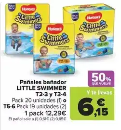 Carrefour Little swimmers - pañales bañador oferta