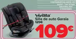Carrefour Vivitta - silla de auto garaia oferta