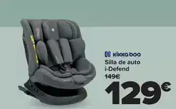 Carrefour Kikka boo - silla de auto i-defend oferta
