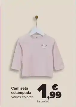 Carrefour Tex - camiseta estampada oferta