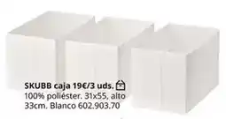 IKEA Blanco - skubb caja 19/3 oferta