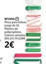 Bevara - pinza para bolsas