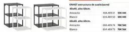 IKEA Antracita - emhet estructura de suelo oferta