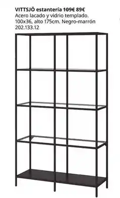 IKEA Vittsjo estantería oferta