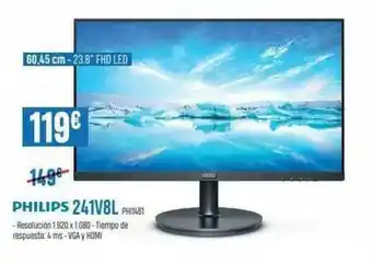 Beep Philips 241v8l Ph1461 oferta