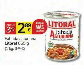 Consum Fabada Asturiana Litoral oferta