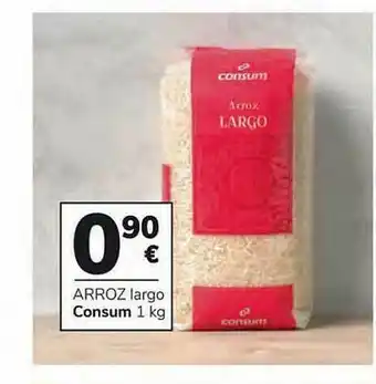 Consum Arroz Largo Consum oferta