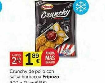 Consum Crunchy De Pollo Con Salsa Barbacoa Fripozo oferta