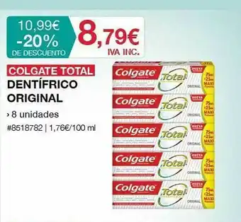 Costco Colgate Total Dentífrico Original oferta
